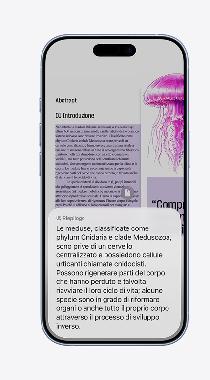 iPhone che mostra l’uso dell’intelligenza visiva per trovare idee d’arredo